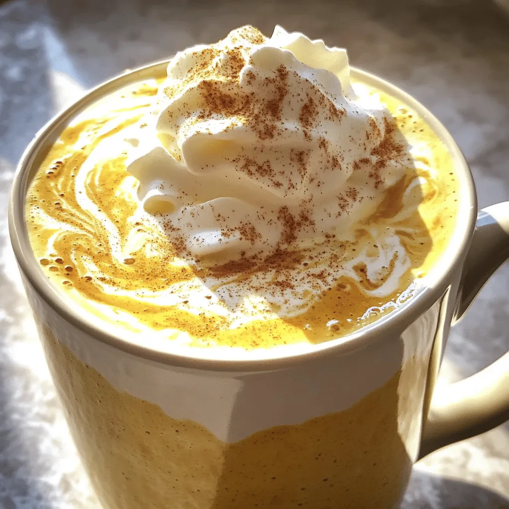 Für diesen köstlichen Kürbis-Ahornsirup-Gewürz-Latte benötigst du: - 1 Tasse Milch (wahlweise Milch oder pflanzliche Alternativen) - 1/2 Tasse stark gebrühter Kaffee oder Espresso - 1/4 Tasse Kürbispüree - 2 Esslöffel reiner Ahornsirup - 1/2 Teelöffel Kürbiskuchengewürz - 1/4 Teelöffel Vanilleextrakt - Eine Prise Salz - Schlagsahne (zum Garnieren, optional) - Gemahlener Zimt (zum Bestreuen, optional) Falls du keine bestimmte Zutat hast, gibt es gute Alternativen: - Milch: Du kannst auch Mandelmilch oder Hafermilch verwenden. - Kürbispüree: Apfelmus kann in einigen Rezepten als Ersatz dienen. - Ahornsirup: Honig oder Agavensirup funktionieren ebenfalls gut. - Kürbiskuchengewürz: Mische Zimt, Muskatnuss und Ingwer für einen ähnlichen Geschmack. Um deinem Latte mehr Geschmack zu verleihen, probiere diese Optionen: - Zimt: Ein Hauch von Zimt bringt Wärme und Tiefe. - Muskatnuss: Frisch geriebene Muskatnuss gibt einen besonderen Kick. - Ingwer: Ein wenig gemahlener Ingwer kann die Aromen aufpeppen. - Vanille: Vanilleextrakt verstärkt die Süße und die Aromen. Mit diesen Zutaten und Alternativen kannst du deinen eigenen perfekten Kürbis-Ahornsirup-Gewürz-Latte kreieren. Für das vollständige Rezept besuche die [Full Recipe]. Um deinen Kürbis-Ahornsirup-Gewürz-Latte zuzubereiten, folge diesen Schritten: 1. Erwärme eine Tasse Milch in einem kleinen Topf. Die Milch sollte dampfend sein, aber nicht kochen. 2. Gib 1/4 Tasse Kürbispüree, 2 Esslöffel Ahornsirup, 1/2 Teelöffel Kürbiskuchengewürz, 1/4 Teelöffel Vanilleextrakt und eine Prise Salz dazu. Rühre alles gut um, bis es warm ist. 3. Nimm den Topf vom Herd. Verwende einen Stabmixer, um die Mischung aufzuschäumen. Alternativ kannst du die Mischung vorsichtig in einen Standmixer geben und dann zurück in den Topf füllen. 4. Brühe in der Zwischenzeit deinen Kaffee oder Espresso. 5. Gieße den frisch gebrühten Kaffee in eine große Tasse. Füge dann die warme Kürbis-Gewürz-Milchmischung hinzu. 6. Wenn du magst, garniere es mit Schlagsahne und einer Prise Zimt. - Achte darauf, die Milch nicht zu überhitzen. Sie sollte dampfen, aber nicht kochen. - Nutze frisch gebrühten Kaffee oder Espresso für den besten Geschmack. - Schäume die Milch nicht zu lange auf. Ein cremiger Schaum ist ideal. - Für ein einfaches Aufschäumen kannst du einen Stabmixer verwenden. Halte ihn an die Oberfläche der Milch, um Luft einzufügen. - Wenn du keinen Stabmixer hast, benutze einen Standmixer. Mische die Milch für 30 Sekunden, dann gib sie zurück in den Topf. - Du kannst auch einen Milchaufschäumer verwenden. Achte darauf, die Milch nicht zu überfüllen, damit sie beim Aufschäumen nicht überläuft. Für die vollständige Rezeptanleitung, schau dir die [Full Recipe] an. Um den besten Kaffee für deinen Kürbis-Ahornsirup-Gewürz-Latte zu machen, starte mit frisch gemahlenen Bohnen. Wähle eine mittlere Röstung für ein ausgewogenes Aroma. Mahle die Bohnen kurz vor dem Brühen. Verwende für einen starken Geschmack entweder eine halbe Tasse Espresso oder stark gebrühten Kaffee. Achte darauf, das Wasser auf die richtige Temperatur zu bringen. Ideal sind etwa 90 bis 95 Grad Celsius. So kannst du einen vollen, reichen Geschmack erzielen. Die Temperatur von Milch und Kaffee ist wichtig für das perfekte Ergebnis. Erhitze die Milch langsam, bis sie dampfend ist, jedoch nicht kocht. Zu hohe Hitze kann die Milch verbrennen und den Geschmack verderben. Der ideale Temperaturbereich für die Milch liegt zwischen 60 und 70 Grad Celsius. Gieße die heiße Milch über den Kaffee, damit sich die Aromen gut verbinden. Für eine cremige Konsistenz ist das Aufschäumen der Milch wichtig. Nutze einen Stabmixer oder einen Handmixer, um Luft in die Milch zu bringen. Schäume die Milch, bis sie schön dick und schaumig wird. Achte darauf, die Mischung nicht zu lange zu mixen, da sie sonst zu fest wird. Die richtige Konsistenz macht deinen Latte besonders lecker. Wenn du diese Tipps befolgst, wird dein Kürbis-Ahornsirup-Gewürz-Latte ein Genuss! Für das vollständige Rezept, schau dir die [Full Recipe] an! {{image_4}} Um eine vegane Version des Kürbis-Ahornsirup-Gewürz-Lattes zu machen, ersetze die Milch mit pflanzlichen Alternativen. Du kannst Mandelmilch, Hafermilch oder Kokosmilch verwenden. Diese Optionen geben deinem Latte einen tollen Geschmack. Achte darauf, dass das Kürbispüree und der Ahornsirup auch vegan sind. Wenn du keinen Ahornsirup hast, gibt es viele Alternativen. Du kannst Agavendicksaft oder Honig verwenden. Beide bieten eine süße Note, die gut mit dem Kürbis harmoniert. Wenn du eine kalorienärmere Option suchst, probiere Stevia oder Erythrit. Um deinen Latte noch aufregender zu machen, füge zusätzliche Aromen hinzu. Karamellsirup passt perfekt zum Kürbis. Ein Spritzer Schokoladensirup gibt deinem Getränk eine süße Note. Du kannst sogar etwas Muskatnuss oder Ingwer für extra Wärme hinzufügen. Die Möglichkeiten sind endlos! Für das vollständige Rezept besuche die Seite mit dem Kürbis-Ahornsirup-Gewürz-Latte. Um die Frische deiner Zutaten zu bewahren, lagere sie richtig. Du kannst Kürbispüree in einem luftdichten Behälter im Kühlschrank aufbewahren. Es bleibt dort etwa eine Woche frisch. Achte darauf, den Ahornsirup an einem kühlen, dunklen Ort zu lagern. So bleibt er lange gut. Milchprodukte müssen im Kühlschrank sein. Pflanzliche Alternativen wie Mandel- oder Hafermilch sind ähnlich. Die Mikronährstoffe in deinem Latte bleiben in der Regel zwei bis drei Tage frisch. Bewahre die Reste in einem luftdichten Behälter im Kühlschrank auf. Achte darauf, dass die Mischung gut durchgerührt ist, bevor du sie lagerst. So bleibt der Geschmack erhalten. Wenn du unsicher bist, rieche daran, bevor du es erhitzt. Um deinen zubereiteten Latte zu erhitzen, gieß ihn in einen kleinen Topf. Erhitze ihn bei mittlerer Hitze, bis er warm ist. Rühre ständig, um ein Anbrennen zu vermeiden. Du kannst auch die Mikrowelle nutzen. Stelle den Latte in eine mikrowellengeeignete Tasse und erhitze ihn in 30-Sekunden-Intervallen. Rühre zwischendurch um, bis er die gewünschte Temperatur hat. So bleibt der Geschmack frisch und lecker. Um einen Kürbis-Ahornsirup-Gewürz-Latte ohne Milch zu machen, verwende eine pflanzliche Alternative. Du kannst Mandelmilch, Hafermilch oder Kokosmilch nutzen. Erhitze die pflanzliche Milch wie in der Rezeptbeschreibung. Mische dann das Kürbispüree, den Ahornsirup und die Gewürze ein. Danach schäume die Mischung auf, genau wie bei der normalen Milch. So erhältst du einen leckeren, veganen Genuss. Ja, du kannst die Süße nach deinem Geschmack anpassen. Wenn du es süßer magst, füge mehr Ahornsirup hinzu. Du kannst auch Honig oder einen anderen Süßstoff verwenden. Probiere es einfach aus, bis es dir zusagt. Die Balance zwischen Kürbis und Süße ist wichtig, um den perfekten Latte zu kreieren. Kürbispüree gibt es in vielen Supermärkten. Du findest es in Dosen, oft im Regal für Backwaren. Einige Märkte bieten auch frisches Kürbispüree an. Wenn du frisches Kürbis magst, kannst du ihn selbst kochen und pürieren. Das gibt dir mehr Kontrolle über den Geschmack. Der Vorteil von Dosenpüree ist die Zeitersparnis. Probiere beide Optionen aus und finde deinen Favoriten. Der Kürbis-Ahornsirup-Gewürz-Latte ist einfach zuzubereiten und macht Spaß. Wir haben die Hauptzutaten besprochen und einfache Ersatzmöglichkeiten vorgestellt. Ich gab Tipps zur perfekten Zubereitung und Tricks für das Aufschäumen der Milch. Außerdem kannst du kreative Variationen ausprobieren, wie vegane Alternativen. Denke daran, die Zutaten richtig zu lagern, um sie frisch zu halten. Mit diesem Wissen bereitest du deinen perfekten Latte zu Hause zu. Lass deiner Kreativität freien Lauf und genieße jeden Schluck!