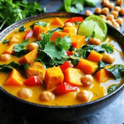 Vegan Sweet Potato Curry Einfaches und köstliches Gericht