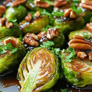 - 450 g Rosenkohl, trimming, halbiert - 3 Esslöffel Balsamico-Essig - 2 Esslöffel Honig - 3 Esslöffel Olivenöl - Salz und Pfeffer nach Geschmack - 1 Teelöffel Knoblauchpulver - 1/4 Teelöffel zerstoßene rote Pfefferflocken (optional) - 60 g geröstete Pekannüsse oder Walnüsse (zum Garnieren) - Frische Petersilie, gehackt (zum Garnieren) Die Zutaten für Honig Balsamico Röst-Rosenkohl sind einfach zu finden. Der frischere der Rosenkohl, desto besser der Geschmack. Achte darauf, dass du die äußeren Blätter entfernst und die Röschen halbierst. So garen sie gleichmäßig. Balsamico-Essig bringt eine süße Säure. Der Honig fügt eine schöne Süße hinzu. Diese Mischung macht die Röschen karamellisiert und lecker. Olivenöl sorgt dafür, dass alles schön glänzt und knusprig wird. Salz und Pfeffer sind wichtig für den Geschmack. Knoblauchpulver bringt ein tolles Aroma. Wenn du es schärfer magst, füge die zerstoßenen roten Pfefferflocken hinzu. Die Nüsse geben einen knackigen Biss und die Petersilie ein frisches Aussehen. Die Mengen sind für vier Portionen geeignet. Du kannst die Zutaten leicht anpassen, um mehr oder weniger zu machen. Wenn du mehr über das Rezept erfahren möchtest, schaue dir das [Full Recipe] an. Heize deinen Ofen auf 220°C vor. Das ist die beste Temperatur für das Rösten. Nimm ein Backblech und lege es mit Backpapier aus. Das hilft dir, die Reinigung einfach zu halten. Nimm eine große Schüssel. Gib 3 Esslöffel Balsamico-Essig, 2 Esslöffel Honig und 3 Esslöffel Olivenöl hinein. Füge 1 Teelöffel Knoblauchpulver, Salz und Pfeffer nach Geschmack dazu. Wenn du es scharf magst, füge 1/4 Teelöffel zerstoßene rote Pfefferflocken hinzu. Rühre alles gut um, bis die Mischung gleichmäßig ist. Nimm die 450 g halbierten Rosenkohl und gib sie in die Schüssel. Mische sie gründlich, sodass sie gleichmäßig mit der Honig-Balsamico-Mischung bedeckt sind. Verteile die Rosenkohlhälften auf dem Backblech. Lege sie mit der Schnittseite nach unten. Röste sie im Ofen für 20-25 Minuten. Schüttle das Blech nach 10 Minuten, so werden sie goldbraun. Wenn sie fertig sind, nimm das Blech aus dem Ofen. Serviere die Röschen auf einer Platte. Bestreue sie mit gerösteten Pekannüssen oder Walnüssen und frischer Petersilie. Für das vollständige Rezept, schau dir die [Full Recipe] an. Die ideale Temperatur für das Rösten von Rosenkohl liegt bei 220°C. Diese Hitze sorgt für ein perfektes Röstergebnis. Rösten Sie die Röschen 20 bis 25 Minuten lang. Wenden Sie das Blech nach der Hälfte der Zeit. So bräunen die Röschen gleichmäßig. Prüfen Sie, ob sie zart und goldbraun sind. Um eine schöne Karamellisierung zu erreichen, legen Sie die Schnittseite nach unten. Diese Fläche wird beim Rösten knusprig. Achten Sie darauf, genügend Platz zwischen den Röschen zu lassen. Zu viele Röschen auf einmal dampfen sich nur. Verwenden Sie eine Mischung aus Honig und Balsamico. Diese sorgt für einen süßen und herzhaften Geschmack. Präsentieren Sie den Röstkohl auf einer großen, schönen Platte. Garnieren Sie ihn mit gerösteten Nüssen und frischer Petersilie. Diese Farben machen das Gericht einladend. Servieren Sie den Röstkohl warm, damit der Geschmack frisch bleibt. Für das vollständige Rezept besuchen Sie bitte den Abschnitt Full Recipe. {{image_4}} Du kannst das Rezept leicht anpassen. Füge Karotten, Süßkartoffeln oder Zucchini hinzu. Diese Gemüsesorten bringen zusätzliche Farben und Texturen. Schneide sie in gleich große Stücke. Das sorgt für eine gleichmäßige Garzeit. Mische sie mit dem Rosenkohl in der Honig-Balsamico-Mischung. Die süßen und herzhaften Aromen ergänzen sich perfekt. Das Gericht ist von Natur aus vegan und glutenfrei. Der Honig kann durch Agavendicksaft ersetzt werden. So bleibt es süß und lecker. Achte darauf, dass alle anderen Zutaten auch glutenfrei sind. Nutze glutenfreies Olivenöl und überprüfe die Gewürze. So kannst du das Rezept ohne Bedenken genießen. Spiele mit den Gewürzen, um neue Aromen zu entdecken. Füge Kreuzkümmel oder Paprika hinzu, um einen rauchigen Geschmack zu erhalten. Eine Prise Zimt kann eine süße Note bringen. Experimentiere mit frischen Kräutern wie Thymian oder Rosmarin. Diese Variationen machen das Gericht noch interessanter. Du kannst auch die zerstoßenen roten Pfefferflocken weglassen, wenn du es milder magst. Entdecke die Vielfalt in deinem Kochen! Für das vollständige Rezept schaue dir die Anleitung an. Um Honig Balsamico Röst-Rosenkohl frisch zu halten, lege ihn in einen luftdichten Behälter. Du kannst auch Frischhaltefolie verwenden. Achte darauf, dass der Rosenkohl vollständig abgekühlt ist, bevor du ihn lagerst. So bleibt er knusprig und lecker. Im Kühlschrank hält sich der Röst-Rosenkohl bis zu drei Tage. Überprüfe vor dem Essen, ob er noch gut aussieht und riecht. Wenn du Reste hast, solltest du sie schnell verbrauchen, um die beste Qualität zu genießen. Um den Röst-Rosenkohl wieder aufzuwärmen, benutze den Ofen. Heize ihn auf 180°C vor. Lege den Rosenkohl auf ein Backblech und erwärme ihn etwa 10 Minuten. So bleibt er knusprig. Du kannst auch eine Pfanne verwenden, um ihn kurz zu braten. Vermeide die Mikrowelle, da sie ihn matschig macht. Wenn du das vollständige Rezept ausprobieren möchtest, schaue dir die [Full Recipe] an. Die Zubereitungszeit für Honig-Balsamico-Röstkohl beträgt etwa 10 Minuten. Das Rösten im Ofen dauert dann 20 bis 25 Minuten. Insgesamt sind es also etwa 35 Minuten von Anfang bis Ende. So einfach und schnell kannst du ein köstliches Gericht zubereiten, das jedem schmeckt. Ja, du kannst die Röstkohlhälften auch auf dem Grill zubereiten. Das Grillen gibt ihnen einen rauchigen Geschmack. Lege die marinierten Rosenkohlhälften auf ein Grillrost oder in eine Grillpfanne. Achte darauf, sie regelmäßig zu wenden, damit sie gleichmäßig garen. Grillen dauert etwa 15 bis 20 Minuten, je nach Hitze. Honig-Balsamico-Röstkohl passt gut zu vielen Gerichten. Du kannst sie als Beilage zu gebratenem Hähnchen oder Lachs servieren. Auch zu einem Quinoa-Salat oder einer herzhaften Pasta sind sie eine tolle Ergänzung. Diese Röstkohl bieten einen schönen Kontrast zu herzhaften Speisen und bringen Farbe auf den Teller. Wenn du mehr Ideen brauchst, schau dir das [Full Recipe] an! Diese Anleitung zeigt dir, wie du köstlichen Honig-Balsamico-Rosenkohl machst. Ich erläuterte die Zutaten, die Zubereitung und gab Tipps. Du kannst viele Variationen ausprobieren und das Gericht leicht anpassen. Egal, ob du ihn als Beilage oder Hauptgericht servierst, dieser Röstkohl wird begeistern. Halte meine Tipps im Hinterkopf, um die besten Ergebnisse zu erzielen. Viel Spaß beim Kochen!