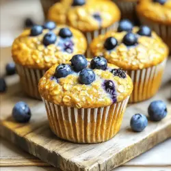 Gesunde Heidelbeer-Hafermuffins Leibgericht für Genusssucher
