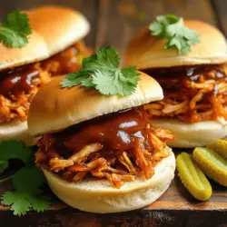 BBQ Jackfruit Sliders Leckeres und Schnelles Rezept