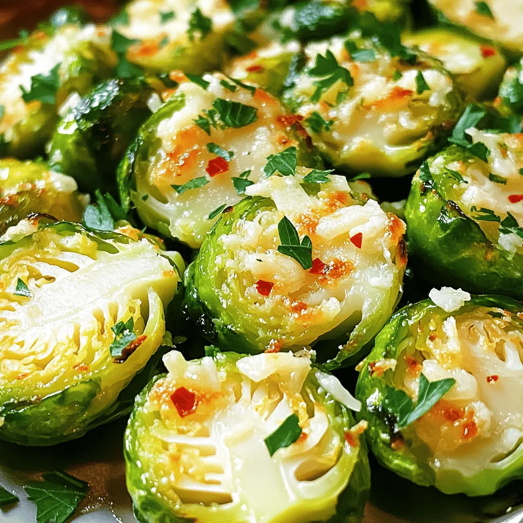 Rösti Knoblauch Parmesan Rosenkohl Einfaches Rezept