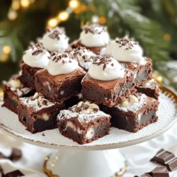 Für meine Dreifach-Schokoladen-Brownie-Häppchen benötige ich einige einfache Zutaten. Hier sind die wichtigsten: - 115 g ungesalzene Butter - 200 g weißer Zucker - 2 große Eier - 1 Teelöffel Vanilleextrakt - 40 g Weizenmehl - 50 g Kakaopulver - 1/4 Teelöffel Salz - 1/4 Teelöffel Backpulver - 90 g Zartbitterschokoladenstückchen - 90 g weiße Schokoladenstückchen - 90 g Vollmilchschokoladenstückchen Jede Zutat hat ihren eigenen Zweck. Die Butter sorgt für Feuchtigkeit, während der Zucker die Süße bringt. Eier helfen dem Teig, beim Backen zu binden. Kakaopulver gibt den schokoladigen Geschmack und die Tiefe. Schokoladenstückchen fügen eine leckere Textur hinzu. Falls du eine Zutat nicht hast, gibt es gute Alternativen. Hier sind einige Vorschläge: - Butter: Du kannst auch Kokosöl verwenden. Es gibt einen leicht anderen Geschmack, ist aber eine gute Option. - Zucker: Brauner Zucker kann für mehr Feuchtigkeit und Geschmack verwendet werden. - Eier: Für vegane Brownies kannst du Apfelmus oder Leinsamen verwenden. Beide helfen beim Binden. - Mehl: Mandelmehl kann eine glutenfreie Option sein, aber die Textur kann sich ändern. Diese Alternativen machen das Rezept flexibler und helfen dir, das Beste aus deinem Vorrat herauszuholen. Die Wahl der Schokolade ist entscheidend für den Geschmack. Hier sind einige Tipps: - Zartbitter: Wähle Schokolade mit mindestens 70% Kakao. Sie gibt einen reichen, tiefen Geschmack. - Milchschokolade: Sie sollte cremig und süß sein. Achte auf hochwertige Marken für den besten Geschmack. - Weiße Schokolade: Diese sollte echte Kakaobutter enthalten. Das macht sie reichhaltiger. Achte beim Kauf auf die Zutatenliste. Weniger Zutaten bedeuten oft eine bessere Qualität. Mit der richtigen Schokolade kannst du eine wunderbare Geschmackstiefe erzielen. Wenn du mehr über das komplette Rezept erfahren möchtest, schau dir das Full Recipe an. Beginne mit dem Vorheizen des Ofens auf 175°C (350°F). Nimm eine Mini-Muffin-Backform. Du kannst sie mit Mini-Muffin-Förmchen auslegen oder leicht mit Sprühöl fetten. So bleiben die Brownie-Häppchen nicht kleben. Die richtige Vorbereitung macht einen großen Unterschied für das Endergebnis. Nimm einen mittelgroßen Topf, um die Butter bei niedriger Hitze zu schmelzen. Wenn die Butter geschmolzen ist, nimm den Topf vom Herd. Gib den Zucker dazu und rühre gut um, bis die Mischung glatt ist. Lass die Mischung kurz abkühlen. Dann füge die Eier und den Vanilleextrakt hinzu. Rühre alles gut um, bis es gut vermischt ist. In einer separaten Schüssel siebe das Weizenmehl, Kakao, Salz und Backpulver. Füge die trockenen Zutaten langsam zu den feuchten Zutaten hinzu. Rühre vorsichtig, bis ein Teig entsteht. Heben dann die Zartbitter-, weißen und Vollmilchschokoladenstückchen unter den Teig. So bekommst du den vollen Schokoladengeschmack in jedem Bissen. Fülle den Brownieteig mit einem Esslöffel in die vorbereitete Mini-Muffin-Backform. Jede Mulde sollte etwa 3/4 voll sein. Jetzt ist es Zeit, die Häppchen in den vorgeheizten Ofen zu schieben. Backe sie für 10-12 Minuten. Überprüfe die Garzeit, indem du einen Zahnstocher in die Mitte steckst. Wenn er mit einigen feuchten Krümeln herauskommt, sind die Häppchen bereit. Nimm die Backform aus dem Ofen und lasse die Brownie-Häppchen etwa 5 Minuten abkühlen. Dann lege sie vorsichtig auf ein Kuchengitter, um vollständig auszukühlen. So bleiben sie schön weich und chewy. Ein häufiger Fehler beim Backen ist das Übermischen des Teigs. Wenn Sie zu lange rühren, werden die Brownies fest. Mischen Sie nur, bis alles gut verbunden ist. Ein weiterer Fehler ist das Überbacken. Achten Sie darauf, die Häppchen zu früh zu überprüfen. Ein Zahnstocher sollte feuchte Krümel zeigen, wenn sie fertig sind. Um die Textur Ihrer Brownie-Häppchen zu verbessern, nutzen Sie hochwertige Schokoladensorten. Dunkle Schokolade sorgt für einen reicheren Geschmack. Sie können auch die Menge an Butter leicht erhöhen. Dies macht die Häppchen noch saftiger. Ein weiterer Trick ist, das Mehl genau zu wiegen. Zu viel Mehl kann zu trockenen Brownies führen. Die Präsentation macht einen großen Unterschied. Servieren Sie die Brownie-Häppchen auf einem schönen Teller. Bestäuben Sie sie leicht mit Puderzucker. Für einen zusätzlichen Kick, fügen Sie einen Tupfer Schlagsahne hinzu. Schokoladenspäne machen die Häppchen noch verlockender. Eine kreative Anordnung sorgt für einen Wow-Effekt bei Ihren Gästen. {{image_4}} Um deine Brownie-Häppchen glutenfrei zu machen, ersetze das Weizenmehl durch Mandel- oder Kokosmehl. Diese Mehle haben weniger Gluten und geben einen guten Geschmack. Achte darauf, die Menge leicht anzupassen. Du kannst auch glutenfreies Allzweckmehl verwenden, das gut funktioniert. So bleiben deine Häppchen lecker und zart. Du kannst die Brownies nach deinem Geschmack anpassen. Füge gehackte Nüsse hinzu, wie Walnüsse oder Mandeln, um einen knusprigen Biss zu bekommen. Karamellstückchen geben eine süße Überraschung. Wenn du verschiedene Schokoladensorten magst, probiere weiße, Milch- oder Zartbitterschokolade. Das macht die Häppchen noch interessanter und schokoladiger. Für vegane Brownie-Häppchen ersetze die Eier mit Apfelmus oder einer Banane. Nutze pflanzliche Butter oder Kokosöl. Achte darauf, dass die Schokolade vegan ist. Wenn du Zucker reduzieren möchtest, probiere natürliche Süßstoffe wie Honig oder Agavendicksaft. So passt du das Rezept leicht an deine Diätbedürfnisse an und bleibst dennoch bei dem köstlichen Geschmack. Um die Dreifach-Schokoladen-Brownie-Häppchen frisch zu halten, sollten Sie sie in einem luftdichten Behälter aufbewahren. Verwenden Sie am besten einen Behälter aus Glas oder Kunststoff mit einem guten Deckel. Legen Sie ein Stück Backpapier zwischen die Schichten, um ein Aneinanderkleben zu verhindern. Im Kühlschrank halten die Brownie-Häppchen bis zu einer Woche. Wenn Sie sie länger aufbewahren möchten, können Sie sie einfrieren. Im Gefrierschrank bleiben sie bis zu drei Monate frisch. Achten Sie darauf, die Häppchen gut einzupacken, um Gefrierbrand zu vermeiden. Um die Brownies wieder aufzuwärmen, legen Sie sie einfach für 10-15 Sekunden in die Mikrowelle. Sie können auch den Ofen auf 150°C vorheizen und die Brownies etwa 5 Minuten auf ein Blech legen. So bekommen Sie die perfekte Konsistenz zurück. Die Zubereitungszeit für diese Brownie-Häppchen beträgt etwa 15 Minuten. Die Backzeit dauert 10 bis 12 Minuten. Insgesamt benötigst du also etwa 30 Minuten, um diese köstlichen Häppchen zu genießen. Ja, du kannst Margarine anstelle von Butter verwenden. Das gibt den Brownie-Häppchen eine ähnliche Textur. Achte darauf, eine gute Qualität zu wählen, um den Geschmack nicht zu beeinträchtigen. Wenn dein Teig zu flüssig ist, füge etwas mehr Mehl hinzu. Beginne mit einem Esslöffel und rühre gut um. Das hilft, die richtige Konsistenz zu erreichen. Achte darauf, nicht zu viel Mehl hinzuzufügen, damit die Häppchen nicht trocken werden. Das Full Recipe für die Dreifach-Schokoladen-Brownie-Häppchen findest du in der Rezeptbeschreibung oben. Dort sind alle Zutaten und Schritte klar aufgelistet. In diesem Artikel haben wir alles über die Dreifach-Schokoladen-Brownie-Häppchen behandelt. Ich habe die besten Zutaten vorgestellt und Tipps zur Auswahl gegeben. Du hast Schritt für Schritt gelernt, wie du die Häppchen zubereiten kannst. Außerdem gab es hilfreiche Tipps, wie du Fehler vermeidest und die Textur verbesserst. Beachte auch die Variationen und Aufbewahrungsinformationen für deine Brownies. Diese Häppchen sind einfach und köstlich. Lass deiner Kreativität freien Lauf und genieße deine Backergebnisse!