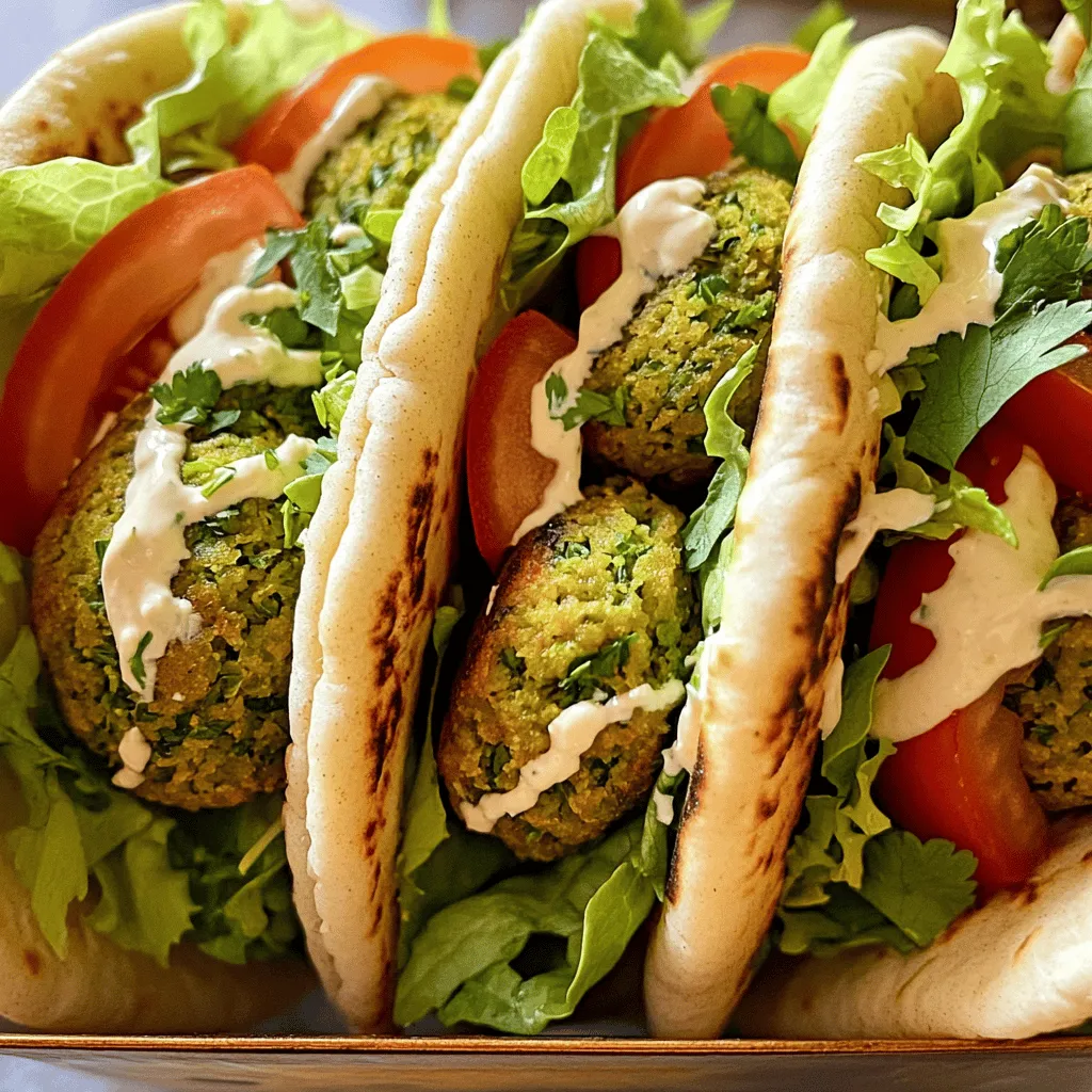 Für deine knusprigen Falafel brauchst du einige Hauptzutaten. Hier sind sie: - 1 Dose (425 g) Kichererbsen, abgetropft und gespült - 1 kleine Zwiebel, fein gehackt - 3 Knoblauchzehen, zerdrückt - 60 ml frische Petersilie, grob gehackt - 60 ml frischer Koriander, grob gehackt - 1 Teelöffel Kreuzkümmel - 1 Teelöffel Koriandersamen, gemahlen - 1/2 Teelöffel Backpulver - 1/2 Teelöffel Salz - 1/4 Teelöffel schwarzer Pfeffer - 3 Esslöffel Olivenöl (zum Bestreichen oder Sprühen) Diese Zutaten sorgen für den vollen Geschmack deiner Falafel. Achte darauf, die Kichererbsen gut abzuspülen. Das gibt dir die beste Textur. Wenn du etwas mehr Schwung möchtest, füge diese optionale Zutat hinzu: - 1/4 Teelöffel Cayennepfeffer Der Cayennepfeffer gibt deinen Falafel eine angenehme Schärfe. Du kannst die Menge anpassen, je nach deinem Geschmack. Frische Kräuter machen einen großen Unterschied. Hier sind einige Tipps: - Wähle leuchtend grüne Petersilie und Koriander. Das zeigt Frische. - Rieche an den Kräutern. Sie sollten einen starken, frischen Duft haben. - Kaufe die Kräuter in kleinen Mengen, um sicherzustellen, dass sie frisch bleiben. Mit diesen Zutaten und Tipps bereitest du die besten Falafel zu. Schau dir auch das Full Recipe an, um alle Schritte zu erfahren. Beginne mit der Kichererbsen-Mischung. Nimm eine Dose Kichererbsen und spüle sie gut ab. Das hilft, den Geschmack zu verbessern. Füge dann die gehackte Zwiebel, den zerdrückten Knoblauch, die frischen Kräuter und die Gewürze hinzu. Mixe alles in einer Küchenmaschine. Püriere es kurz, bis die Mischung gut vermischt ist. Sie sollte etwas grob bleiben. Dies gibt den Falafel Textur und Biss. Lass die Mischung für etwa 30 Minuten im Kühlschrank ruhen. Dies hilft, dass die Falafel beim Braten ihre Form behalten. In dieser Zeit kannst du deine Heißluftfritteuse vorheizen. Sobald die Mischung kühl ist, forme kleine Bällchen. Jedes sollte etwa 4 cm groß sein. Achte darauf, dass die Bällchen gleichmäßig geformt sind. Das sorgt für ein gleichmäßiges Garen. Lege die geformten Falafel auf einen Teller. Bevor du sie brätst, bestreiche sie leicht mit Olivenöl. Das Öl gibt den Falafel eine schöne goldene Farbe und hilft beim Knusprigwerden. Heize deine Heißluftfritteuse auf 200 °C vor. Lege die Falafel in den Korb. Achte darauf, dass sie sich nicht berühren. Wenn du viele Falafel hast, gare sie in Chargen. Gare sie für etwa 12 bis 15 Minuten. Drehe die Falafel zur Hälfte, damit sie gleichmäßig garen. Wenn sie goldbraun und knusprig sind, sind sie fertig. Nimm sie aus der Heißluftfritteuse und lass sie kurz abkühlen. Serviere die knusprigen Falafel in frischem Pita-Brot. Füge deine Lieblingsbeläge wie Salat, Tomate und Tahini-Sauce hinzu. So wird jede Biss lecker! Für das vollständige Rezept, siehe [Full Recipe]. Um die perfekte Knusprigkeit zu erzielen, achte auf die Mischung. Du musst die Kichererbsen gut abtropfen und spülen. Dies hilft, überschüssige Feuchtigkeit zu entfernen. Außerdem ist es wichtig, die Mischung nicht zu lange zu pürieren. Dadurch bleibt die Textur erhalten. Wenn du die Falafel formst, mache die Bällchen nicht zu groß. Kleinere Bällchen werden gleichmäßiger knusprig. Ein weiterer Trick ist das Vorheizen der Heißluftfritteuse. Dies sorgt für eine gleichmäßige Hitzeverteilung. Achte darauf, die Falafel im Korb nicht übereinander zu stapeln. So kann die heiße Luft zirkulieren und alle Seiten goldbraun machen. Ein häufiger Fehler ist das Überfüllen der Fritteuse. Wenn die Falafel sich berühren, werden sie nicht knusprig. Sie dampfen stattdessen. Ein weiterer Fehler ist die Verwendung von zu viel Öl. Ein leichtes Bestreichen reicht aus. Zu viel Öl macht die Falafel fettig und weich. Vergiss nicht, die Falafel während des Garens zu wenden. So werden sie gleichmäßig knusprig. Achte darauf, die Mischung vor dem Formen in den Kühlschrank zu stellen. Dies hilft, die Form zu halten und verhindert das Auseinanderfallen. Olivenöl ist die beste Wahl für Falafel. Es hat einen tollen Geschmack und enthält gesunde Fette. Du kannst auch andere Öle verwenden, wie Raps- oder Sonnenblumenöl. Diese Öle haben einen höheren Rauchpunkt, sind aber geschmacklich neutral. Wenn du einen intensiveren Geschmack magst, bleibe bei Olivenöl. Achte darauf, das Öl gleichmäßig aufzutragen. Du kannst ein Pinsel oder eine Sprühflasche verwenden. So verteilst du das Öl optimal. Dies sorgt für eine schöne, goldbraune Farbe und einen köstlichen Geschmack. Verwende das Rezept [Full Recipe] für weitere Tipps und eine detaillierte Anleitung. {{image_4}} Falafel sind von Natur aus vegan und können leicht glutenfrei gemacht werden. Verwende Kichererbsen und frische Kräuter. Diese Zutaten sorgen für tollen Geschmack. Statt normalem Mehl kannst du glutenfreies Mehl oder Kichererbsenmehl nutzen. So bleibt alles lecker und sicher für Allergiker. Du kannst deine Falafel mit verschiedenen Füllungen anpassen. Füge zum Beispiel gewürfelte Paprika, Zucchini oder sogar Feta-Käse hinzu. Diese Zutaten bringen mehr Geschmack und Textur. Experimentiere mit deinen Lieblingszutaten. So machst du dein Gericht noch spannender und origineller. Dips machen Falafel noch besser. Tahini-Sauce ist ein Klassiker und passt perfekt. Du kannst auch Joghurt oder eine scharfe Salsa ausprobieren. Hummus ist ebenfalls eine tolle Wahl. Diese Dips bieten einen schönen Kontrast zu den knusprigen Falafel. Sie machen jede Mahlzeit noch schmackhafter und einladender. Für das beste Erlebnis, schau dir das [Full Recipe] an. Um unbenutzte Falafel frisch zu halten, lege sie in einen luftdichten Behälter. Du kannst sie bis zu drei Tage im Kühlschrank aufbewahren. Achte darauf, die Falafel nicht zu stapeln, damit sie nicht zerdrückt werden. Lege zwischen die Schichten ein Stück Backpapier. So bleibt die Knusprigkeit erhalten. Wenn du mehr Falafel gemacht hast als geplant, friere die rohen Bällchen ein. Lege sie auf ein Backblech und friere sie etwa zwei Stunden ein. Danach kannst du die gefrorenen Falafel in einen Behälter oder Gefrierbeutel umfüllen. So bleiben sie bis zu drei Monate frisch. Vor dem Garen brauchst du sie nicht auftauen. Um die Falafel wieder aufzuwärmen, nutze die Heißluftfritteuse oder den Ofen. Heize die Fritteuse auf 180 °C vor. Gare die Falafel für etwa fünf bis sieben Minuten. So werden sie wieder knusprig und lecker. Du kannst auch eine Pfanne verwenden, aber dann mit etwas Öl. So bleibt der Geschmack erhalten. Für das beste Ergebnis, serviere die Falafel sofort nach dem Aufwärmen. Die Zubereitung von knusprigen Falafel dauert insgesamt etwa 45 Minuten. Davon sind 30 Minuten für die Vorbereitung und 15 Minuten für das Garen in der Heißluftfritteuse. Diese Zeit ist perfekt, um frische und leckere Falafel zu genießen. Um sicherzustellen, dass deine Falafel nicht auseinanderfallen, kühle die Mischung vor dem Formen. Das hilft, die Zutaten zu binden. Verwende auch frische Kichererbsen und püriere sie nicht zu lange. Eine gute Konsistenz ist wichtig. Wenn die Mischung zu trocken ist, füge etwas Wasser hinzu. Falafel passen gut zu vielen Beilagen. Hier sind einige Ideen: - Pita-Brot - Frischer Salat - Tomaten - Gurken - Tahini-Sauce - Joghurt-Dip Diese Beilagen ergänzen den Geschmack und machen das Essen noch besser. Probiere verschiedene Kombinationen aus und finde deine Favoriten. Siehe auch das vollständige Rezept für mehr Tipps! Knusprige Falafel sind ein köstliches Gericht, das leicht zuzubereiten ist. In diesem Artikel haben wir die wichtigen Zutaten, die step-by-step Anleitung und hilfreiche Tipps besprochen. Du kannst tolle Varianten ausprobieren, von veganen Optionen bis hin zu leckeren Dips. Denke daran, deine Falafel richtig zu lagern, damit sie frisch bleiben. Mit diesen Ideen und Tricks kochst du sicher köstliche Falafel. Viel Spaß beim Ausprobieren!