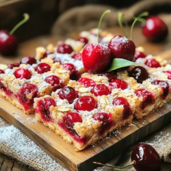 Cherry Oat Bars Einfach und Lecker Rezept